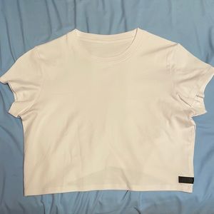 Alphalete Lux Crop - White